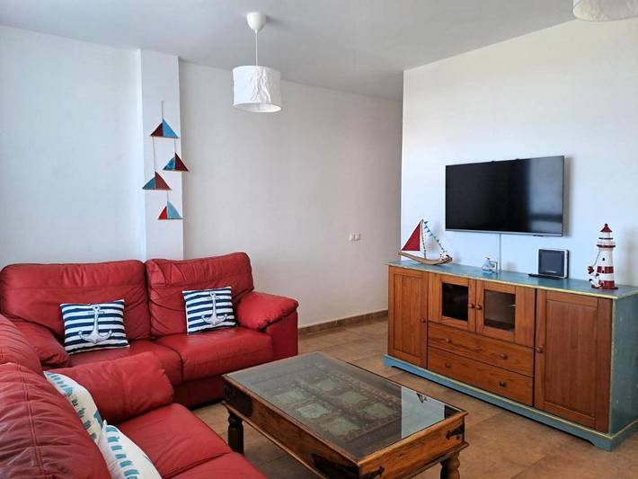 Gîte pour 4 personnes, avec vue et terrasse à La Santa