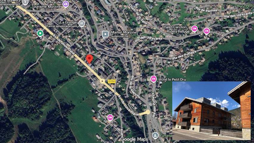 Chalet pour 9 personnes, avec balcon à Morzine - 3