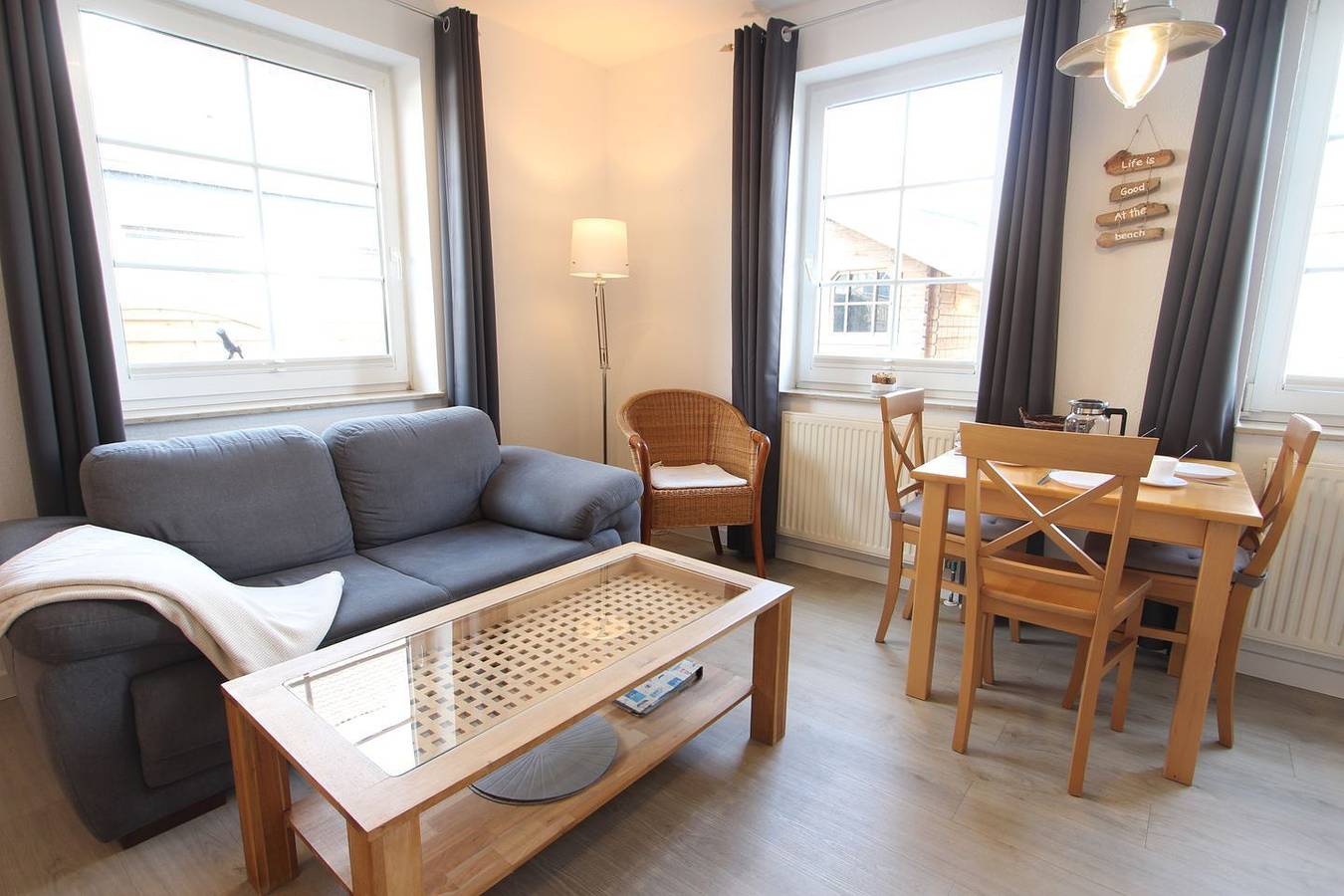 Ganze Wohnung, Urlaub auf Langeoog im 2-Personen-Appartement Magellan 1 in Langeoog