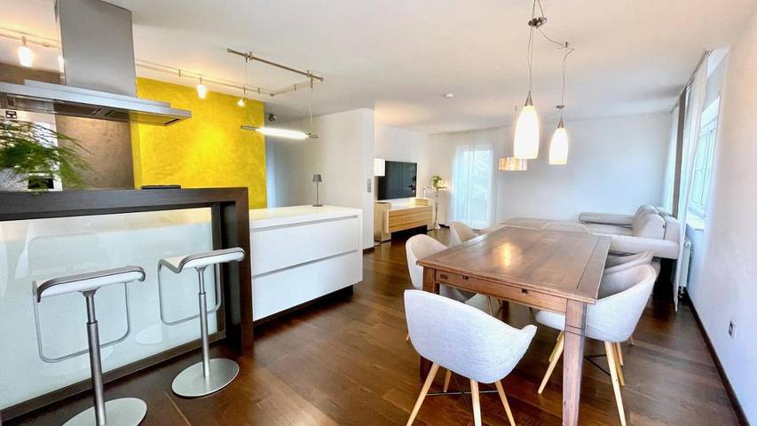 Appartement de vacances pour 6 personnes, avec Terrasse et Jardin