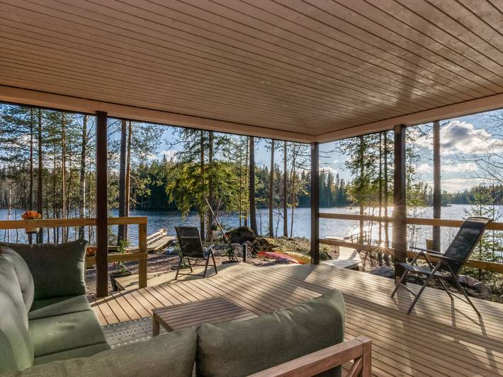 Järven idylli in Ruokolahti, Südkarelien