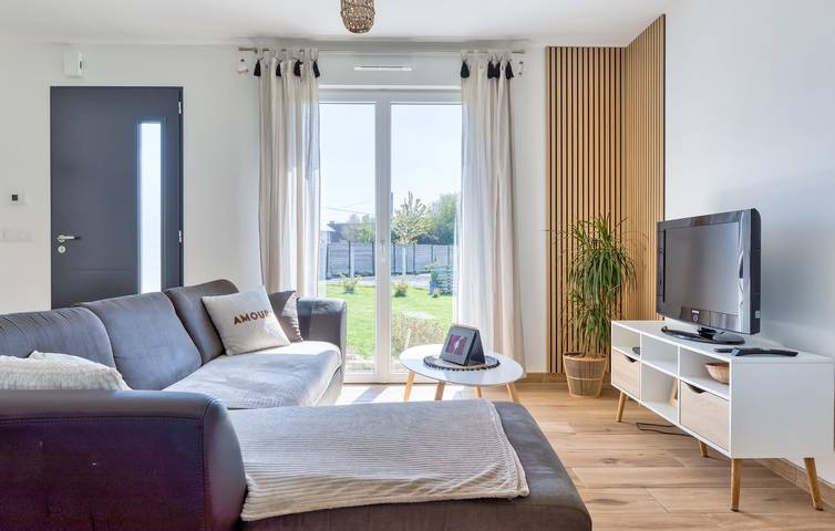 Gemütliche Wohnung mit WiFi, Parkplatz und Garten - 2km nach Saint-Maclou in Boulleville, Bernay und Umgebung