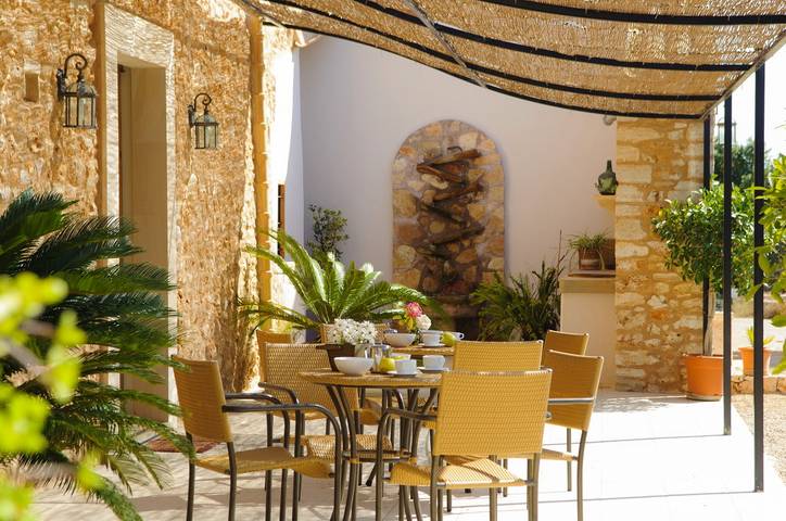 Finca für 11 Personen, mit Pool und Garten sowie Terrasse in Portopetro - 4