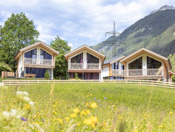 Ferienhaus für 8 Personen, mit Balkon und Terrasse sowie Whirlpool und Sauna in Biberwier