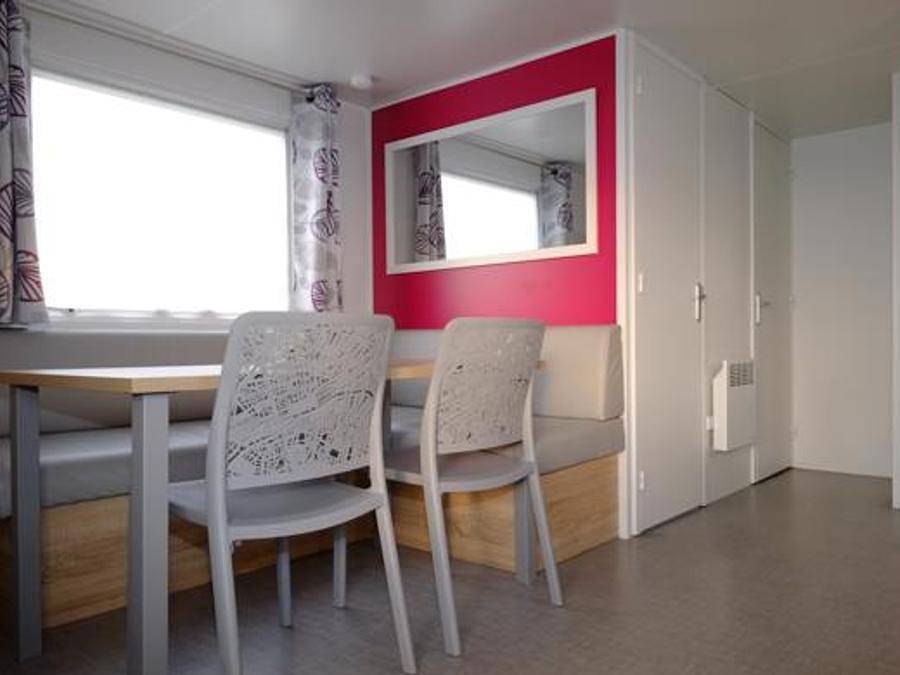 Camping Belle Etoile - Mobile home 6 persons - Comfort Terrace Sea Side in Gouville-sur-Mer, Coutances