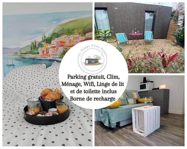 Maison d’hôte pour 4 personnes, avec vue et terrasse