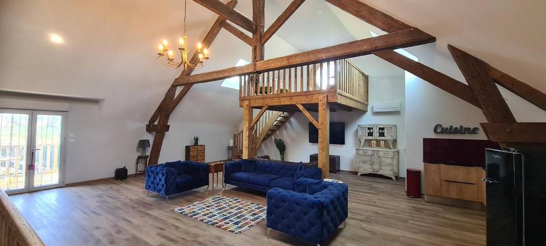 Location de vacances pour 6 personnes, avec Balcon et Terrasse ainsi que Jardin et Piscine à Lamonzie-Saint-Martin