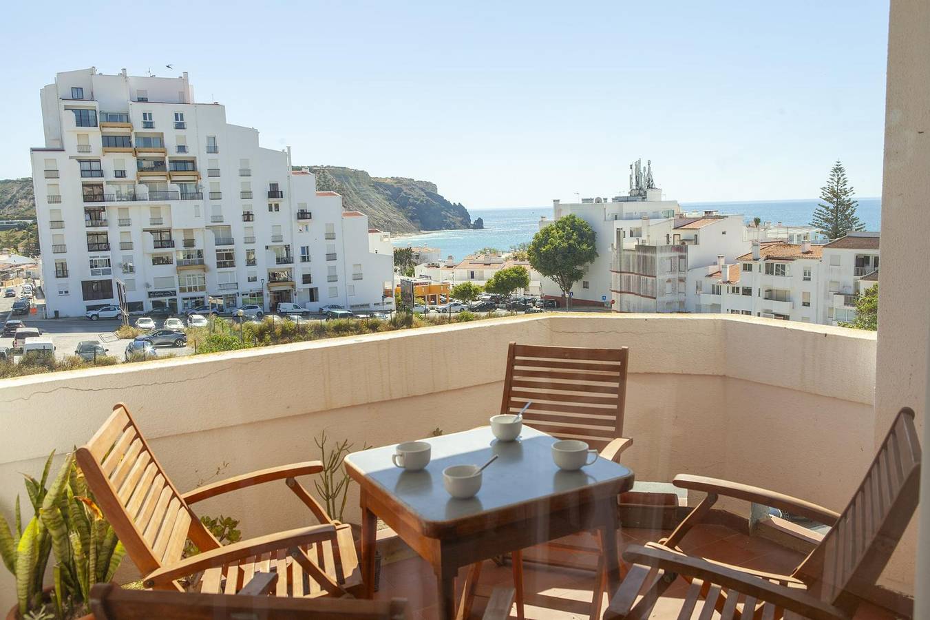 Ganze Wohnung, Ferienwohnung für 4 Personen mit Meerblick in Praia da Luz, Faro Distrikt