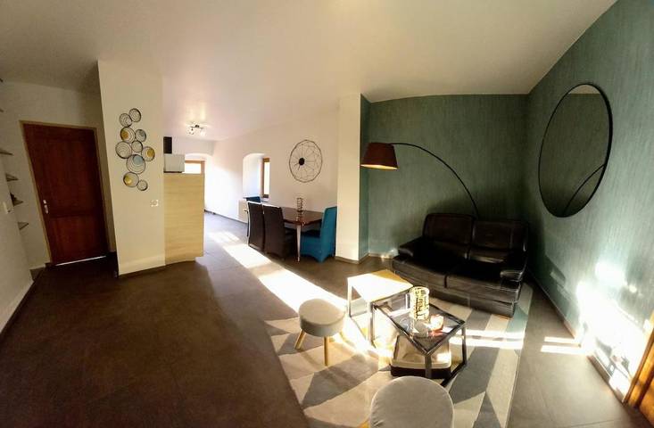 Gîte pour 4 personnes, avec Balcon et Terrasse à Contamine-Sarzin