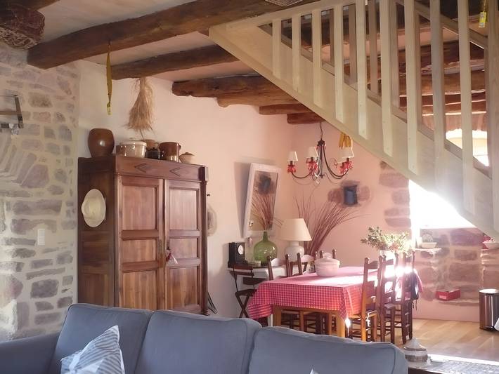Typical Stone House in Peaceful North Aveyron Village in Coubisou, Parc naturel régional de l'Aubrac