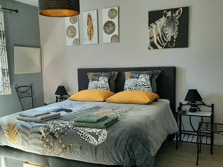 Appartement de vacances pour 4 personnes, avec jardin, animaux acceptés
