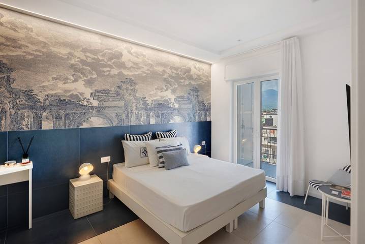 Holiday rental for 3 people, with balcony in Pompei