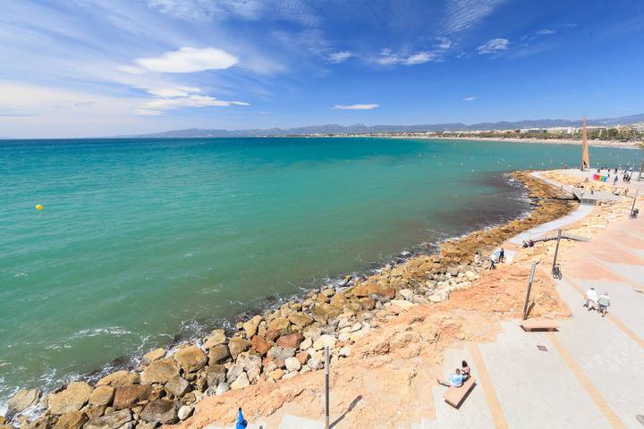 Appartement de vacances pour 5 personnes, avec terrasse à Salou