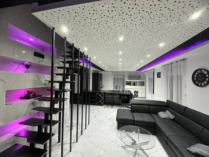 Maison d’hôte pour 6 personnes, avec balcon et vue à Frontenex