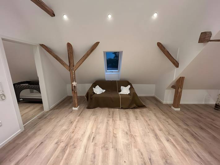Entire apartment, Bright Apartment with Rooftop Balcony, Balcony & Wi-Fi in Bad Wünnenberg-Haaren in Bad Wünnenberg, Kreis Paderborn