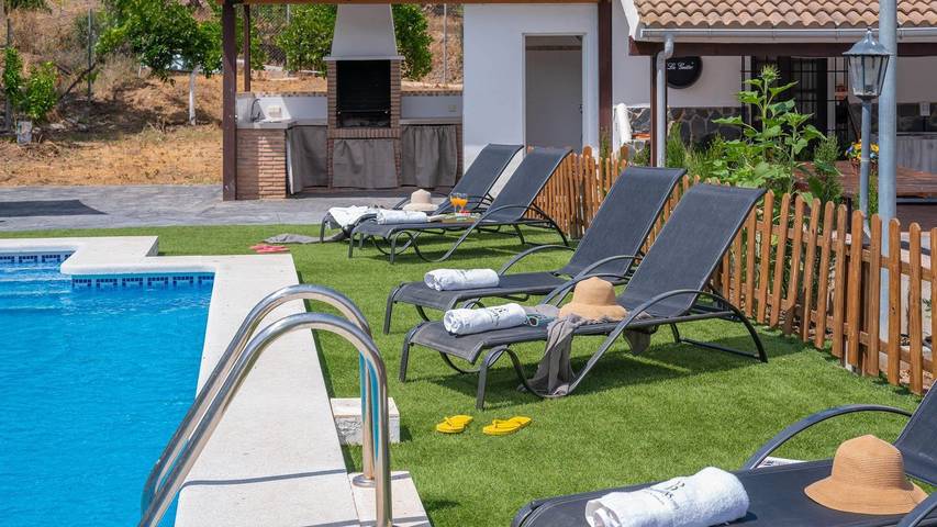 Casa rural para 10 personas, con piscina y balcón/terraza en Comares - 3