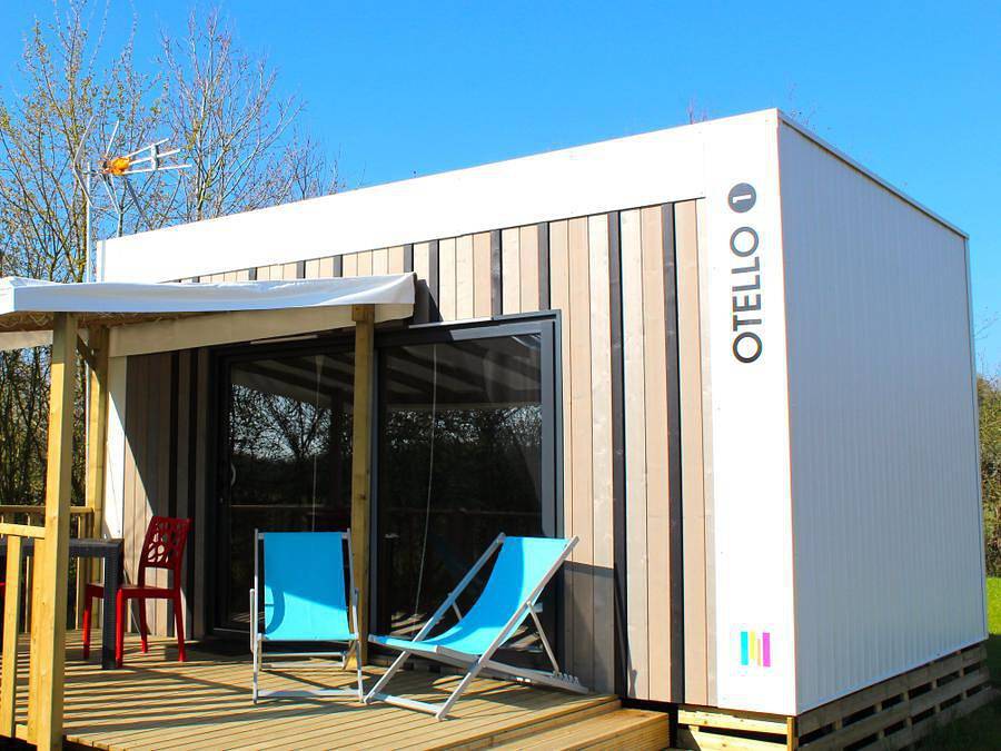 Camping Au Pré de l'Etang - Mobile home 4 persons - Mobile-home Ibiza Duo 2 bedrooms in Sainte-Foy (Vendée), Loire Valley