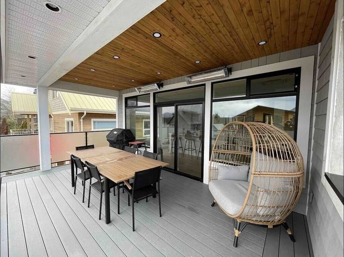 Vakantiehuis voor 6 personen, met sauna en terras op Vancouvereiland