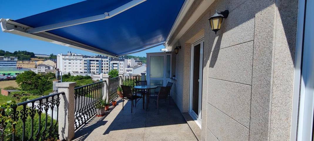 Casa rural para 5 personas, con Balcón además de Terraza y Vistas en Sarria