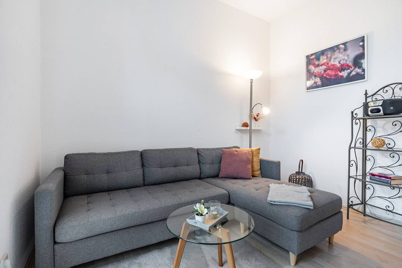 Ferienwohnung 'Knappenstube 7' in einem Hotel mit Gemeinschaftsgarten, Balkon und Wi-Fi in Varchentin, Müritz