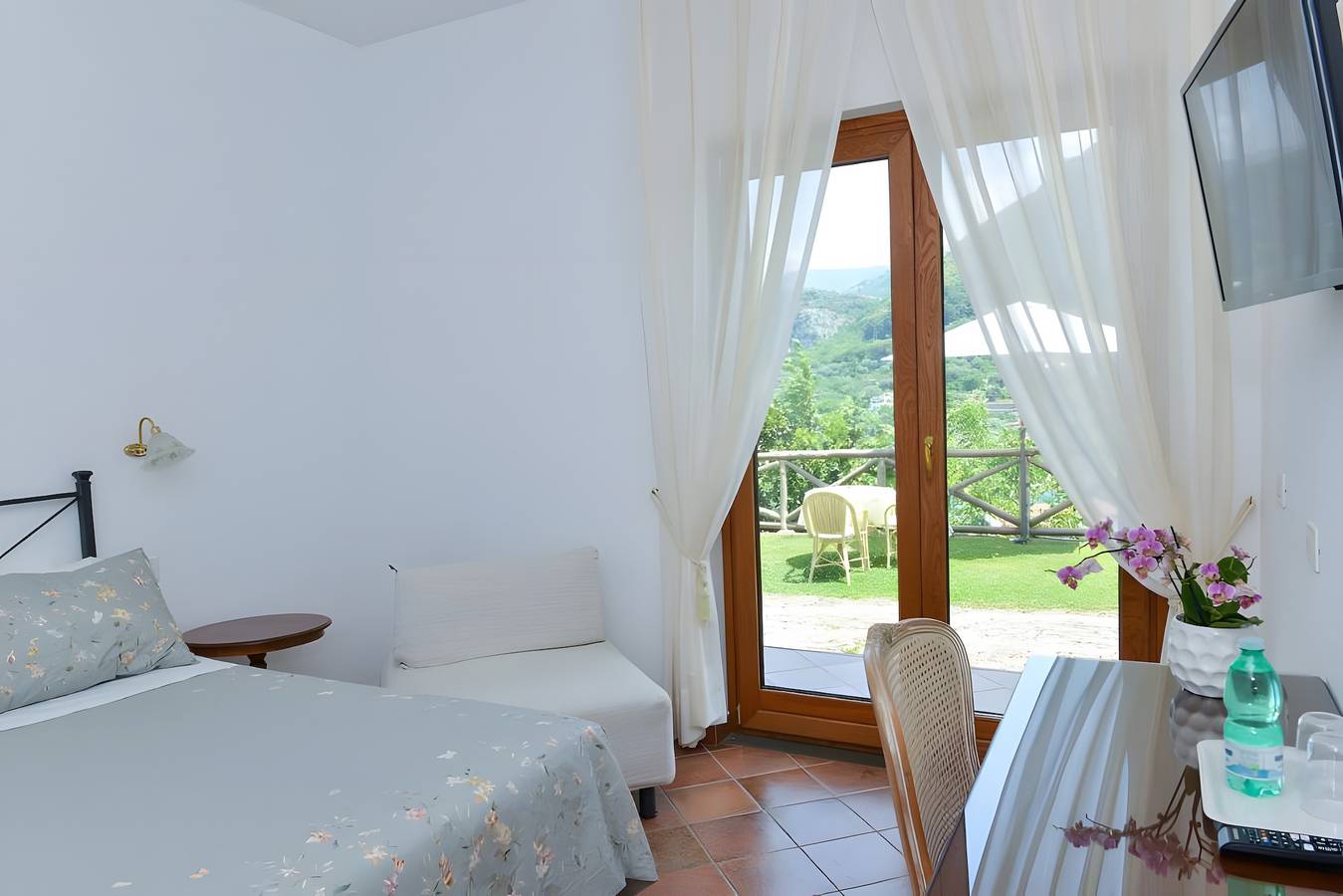 Villevieille Relais - Habitación Doble Deluxe con Vista al Mar, Wi-Fi y Aire Acondicionado in Piano di Sorrento, Provincia de Nápoles