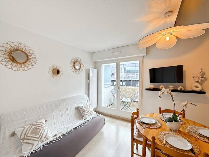 Appartement de vacances pour 4 personnes, avec balcon et vue