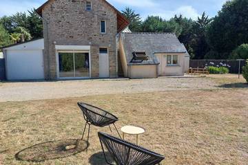 Gîte pour 6 personnes, avec jardin dans Plage de Beg Meil