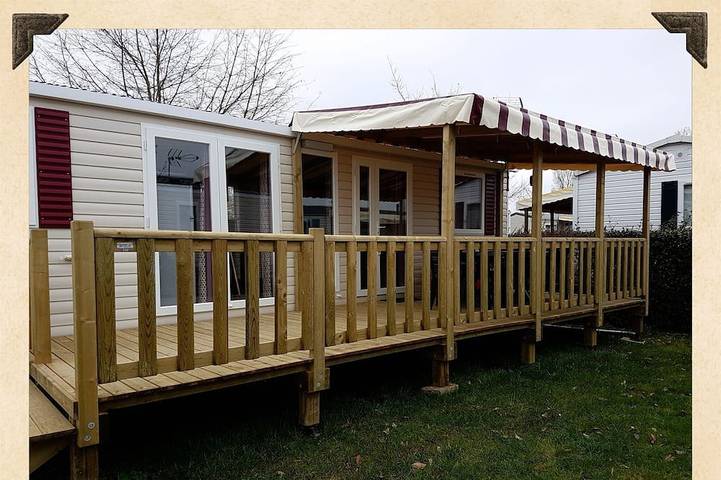 Camping pour 8 personnes à Onzain
