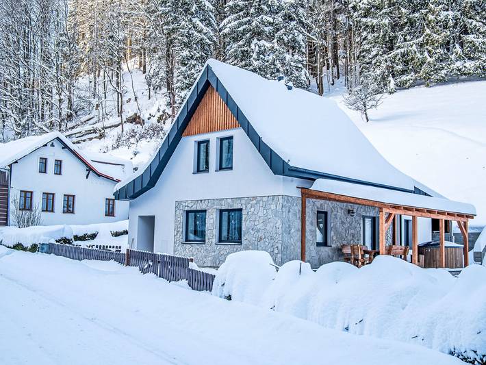 Ferienhaus für 12 Personen, mit Terrasse und Garten sowie Ausblick - 1
