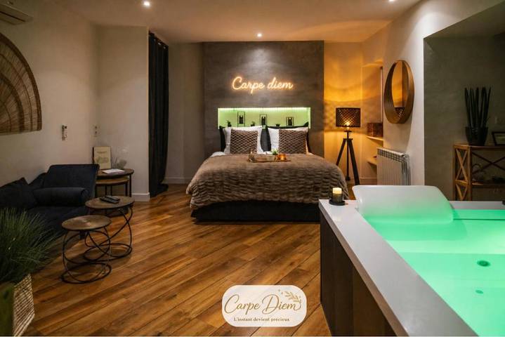 Apartamento de vacaciones para 2 personas, con sauna además de jacuzzi y terraza - 1