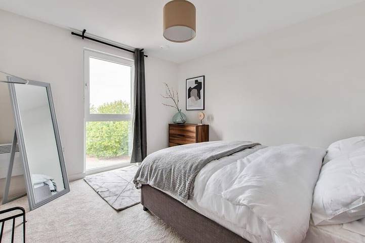 Apartamento entero, 1 Bed Modern Apartment in a Converted Mill in Leeds, Yorkshire del Oeste