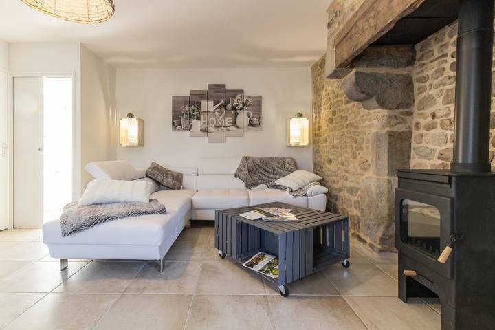 Gîte pour 6 personnes, avec jardin et terrasse