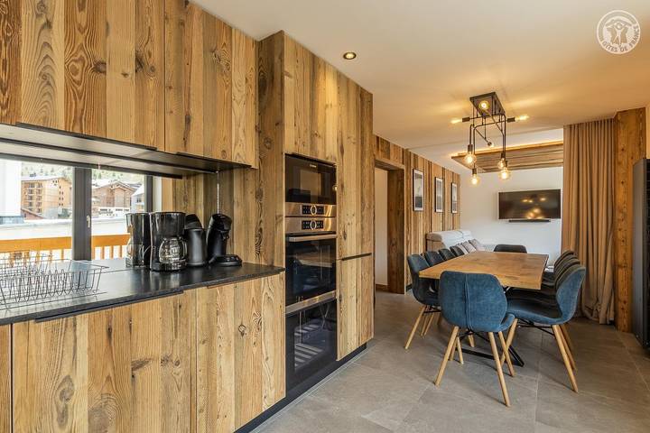 Gîte pour 9 personnes à Tignes