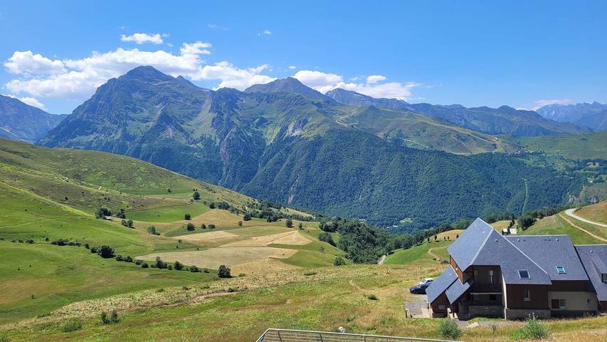 Chalet pour 6 personnes, avec balcon à Peyragudes