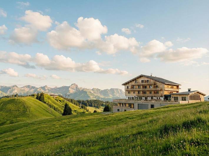 Hôtel pour 2 personnes, avec vue et sauna ainsi que jardin et piscine