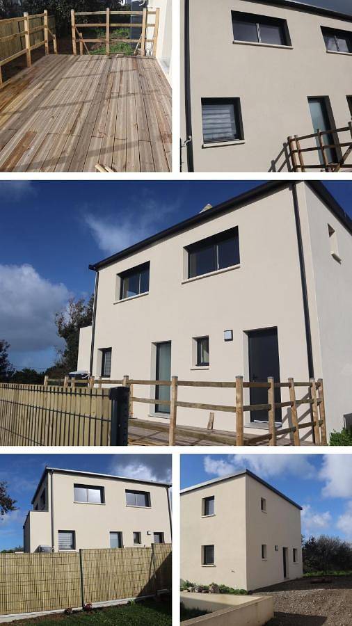 Location de vacances pour 8 personnes, avec Terrasse ainsi que Jardin et Vue à Lanildut - 4