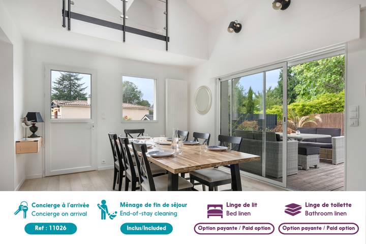 La Baule - Magnifique maison avec piscine - 8 Pers in La Baule-Escoublac, Côte de Jade