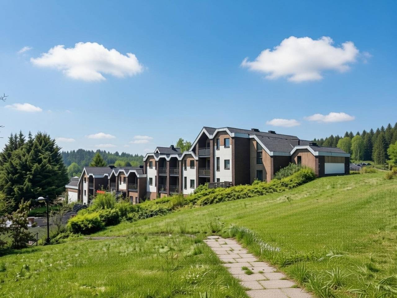 Geheel appartement, Modern appartement in vakantiepark Hambachtal in Oberhambach, Nahe (Palts)