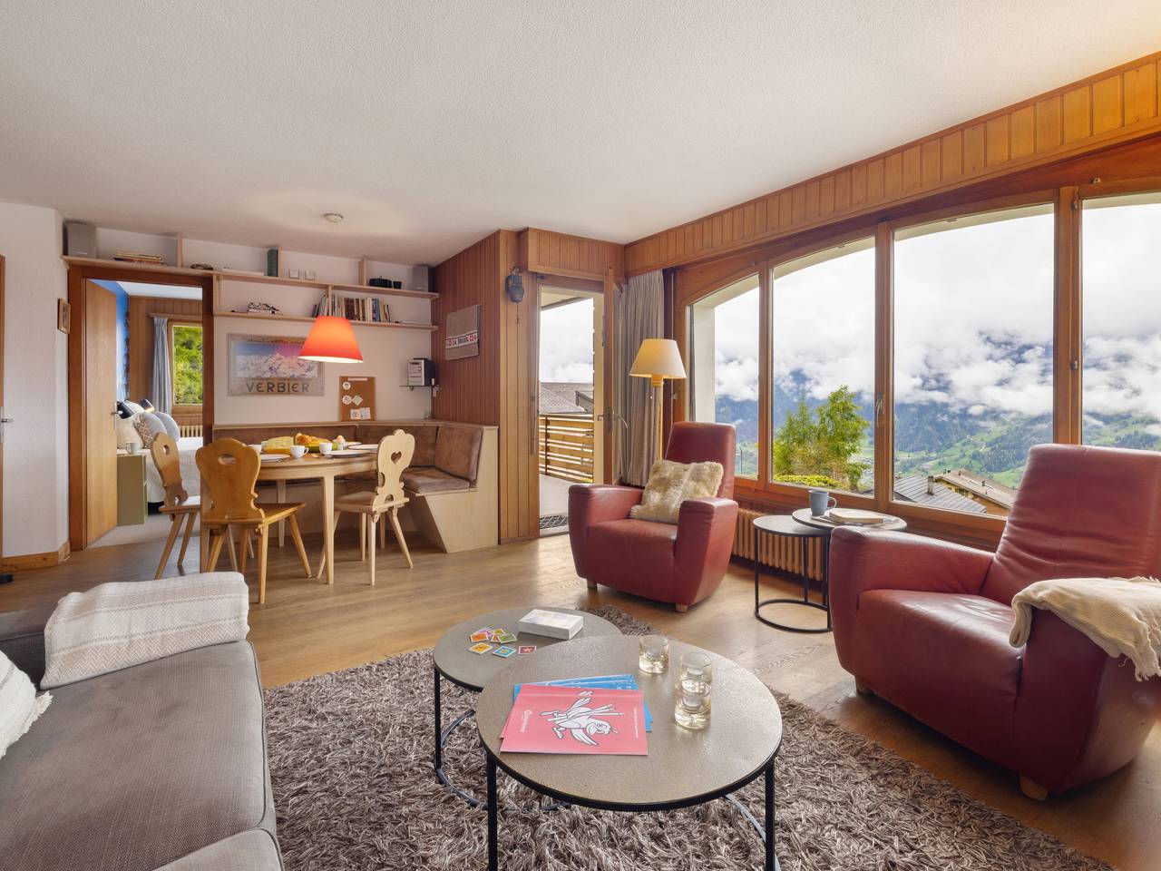 Entire apartment, La Toura in Bagnes, Wallisian Alps