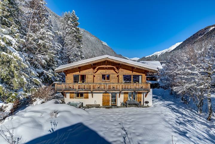 Ferienhaus für 10 Personen, mit Whirlpool und Garten in Chamonix