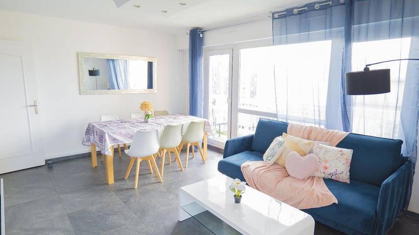 Apartamento de vacaciones para 10 personas, con balcón - 1