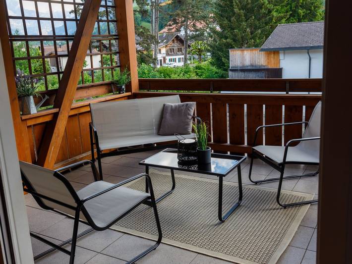 Gîte pour 6 personnes, avec balcon à Frutigen - 4