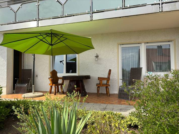 Ferienwohnung für 3 Personen, mit Balkon/Terrasse und Balkon sowie Terrasse und Garten in Pleinfeld - 3