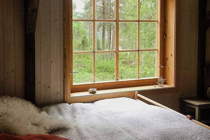 Historische Waldhütte in Steinsvannet in Eidsberg