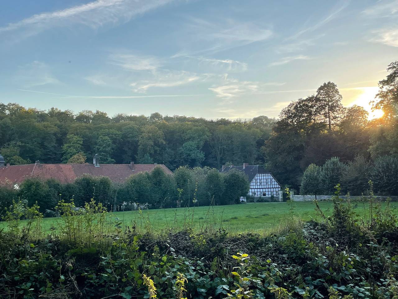 Ferienhaus am Wasserschloss Haus Marck in Tecklenburg, Münsterland