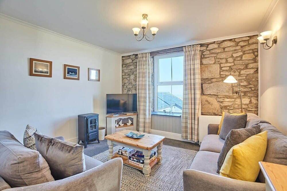 Appartement entier, Cet appartement est un 2 chambre (s), 1 salles de bain, situé à Sennen, Cornwall. in Sennen, Cornouailles