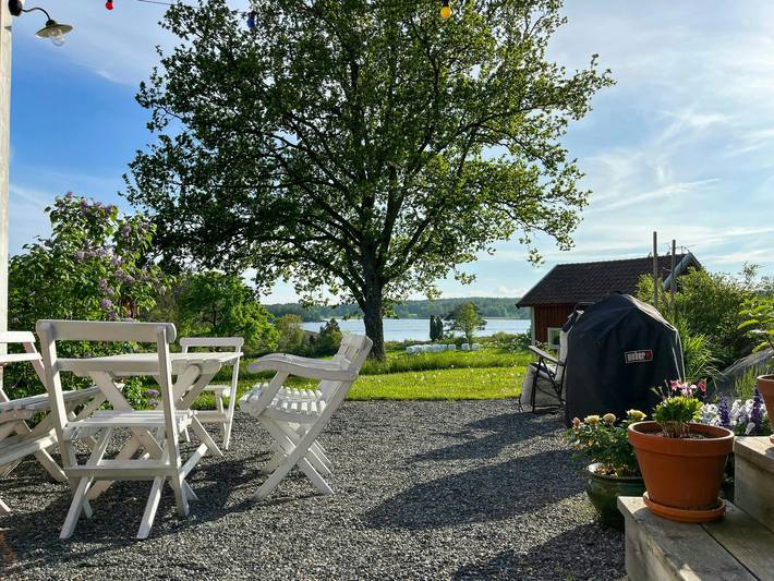 Skärgårdshem från 1850-talet på Trännö in Söderköping (Kommun)