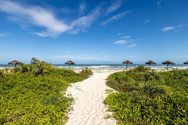 Location de vacances pour 4 personnes, avec balcon et piscine dans Bahia