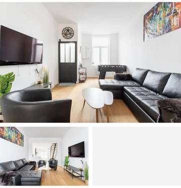 Gîte pour 8 personnes, avec terrasse à Wasquehal