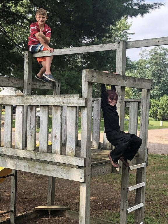 Blockhütte für 8 Personen, mit Garten - 1